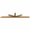 Ekena Millwork Saratoga Timber Gable Bracket, Western Red Cedar, 108"W x 22"H x 3 1/2"D x 3 1/2"F, 5/12 Pitch GBW108X22X0404SAR00SWR - alternate 2